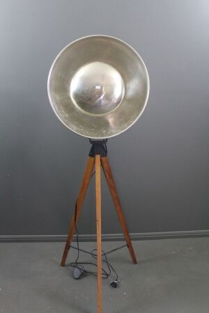 Large Contemporary Movie Style Tripod Lamp