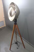 Large Contemporary Movie Style Tripod Lamp - 2