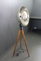 Large Contemporary Movie Style Tripod Lamp - 3