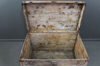 Large Vintage Timber Sea Trunk - As Is - 4