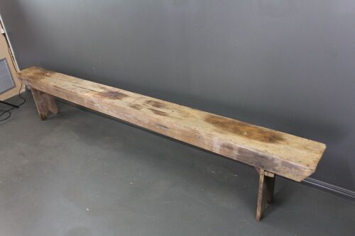 Long Antique Bench / Pew