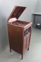 Antique Gramaphone Cabinet - No Turntable - 7