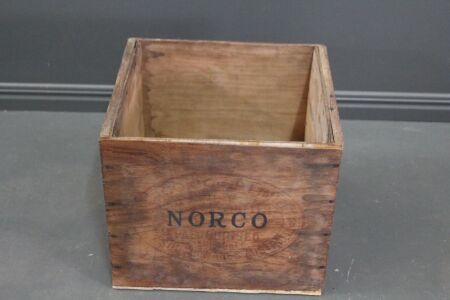 Vintage Norco NSW Timber 56lbs Butter Box