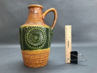 Mid Century West German Single Handled Vase - 3