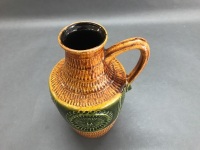 Mid Century West German Single Handled Vase - 5