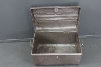 Vintage Tin Trunk - 2