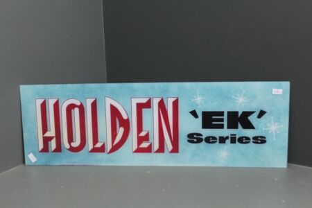 Holden EK Perspex Sign