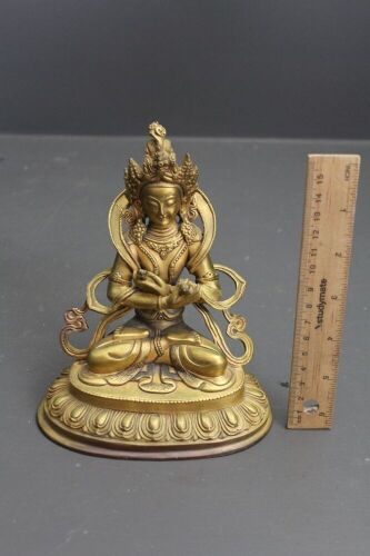 Mid 20th Century Chinese Bronze Tara - Marked to Base