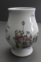 Large Late 19th Century Chinese Famille Vert Jar - Kangxi Mark to Base - 3