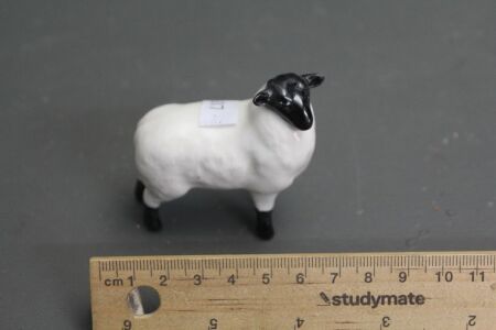 Small Vintage Beswick Suffolk Sheep