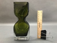 Mid Century Kaapikello Grandfather Clock Glass Vase by Helen Tynell - 3