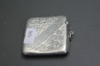 Antique Sterling Silver Vesta Hallmarked London - 2