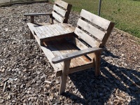 Timber Garden Bench - 2