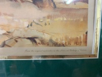 Large Gilt Framed Hans Heysen Print - 3