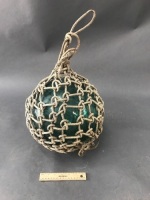 Vintage Blue/Green Glass Fishing Float