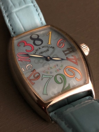 Franck Muller Wristwatch CRAZY COLOR DREAMS Automatic Movement Model 5850, Serial No. 117