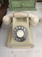 Vintage Cream Coloured Bakelite Phone