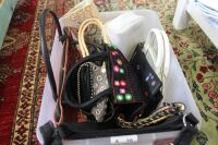 Large Asstd Lot of Handbags and Purses Etc - Some Designer Brands - Leather, Silk etc