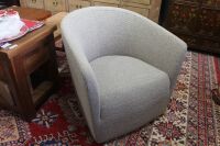 Italian Arflex Swivel Tub Chair - 2