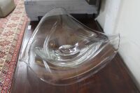 XL Cut Irish Crystal Bowl Signed Louise Kennedy - 2