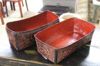 Antique Burmese Lacquerware Box - 2