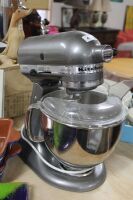 Silver KitchenAid Artisan Mixer - 2