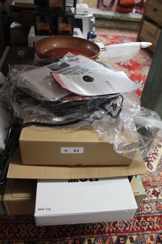 Asstd Lot of New in Box Cookware from NuWave inc, Induction Hob, Gold Induction Hob, Fry Pan etc