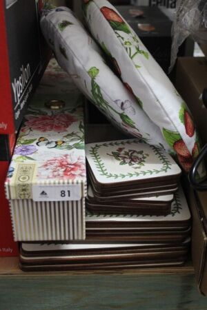 Asstd Lot of Portmerion Placemats, Tea Cosies etc