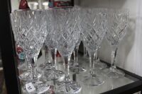 12 x Galway Crystal Wine Glasses - 3