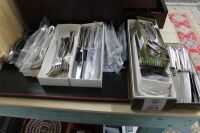 Christofle Perles 123 Pieces Silver Plated Cutlery - Mostly Very Lightly Used - Some Unopened