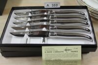 10 x Laguiole Extra G.David Meat Knives