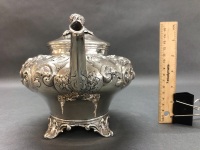 Antique Victorian Sterling Silver 4 Piece Tea & Coffee Set - 3