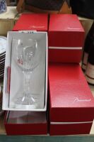 6 x Boxed Baccarat Crystal Wine Glasses