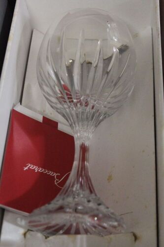 5 x Boxed Baccarat Crystal Wine Glasses