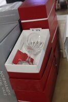 5 x Boxed Baccarat Crystal Wine Glasses - 2