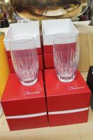 6 x Boxed Baccarat Crystal Tumblers