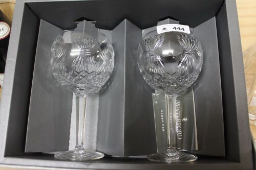 Boxed Pair of Waterford Crystal Millenium Toasting Goblets