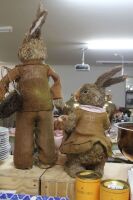 3 x Straw and Hessian Bunnies - 2