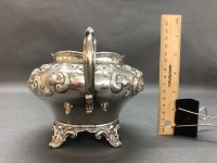 Antique Victorian Sterling Silver 4 Piece Tea & Coffee Set - 23