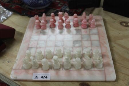 Alabaster Chess Set