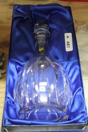 Boxed Waterford Crystal Tonn Decanter