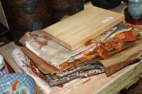 Asstd Lot of Japanese Silk Table Runners inc. 1 Boxed - 3