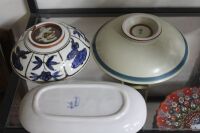 3 Pieces of Hand Decorated Japanese Pottery - All Signed to Base - 2