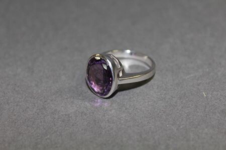 Sterling Silver and Amethyst Ring