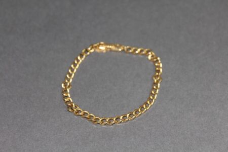 18k Gold Heavy Chain Bracelet - App. 15g