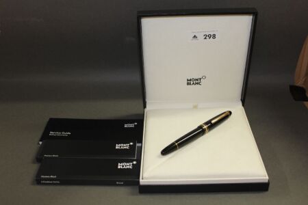 Mont Blanc Meisterstuck Le Grand Ball Point Pen in Box with Refills