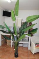 Giant Faux Heliconia Plant - As Is