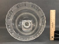 Early 19th Century Large Kettledrum Style Cut Glass Bowl - 6