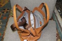 Fossil Tan Leather Handbag with Crossbody Strap - 4