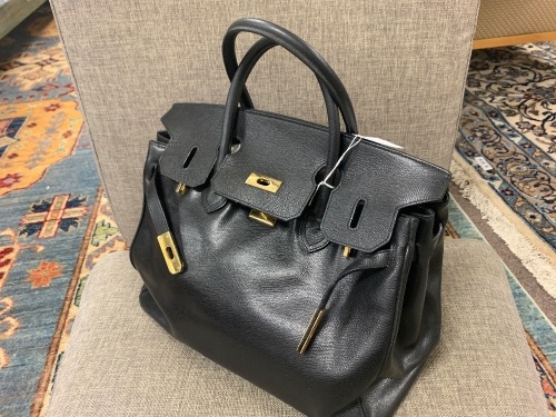 Kurt Geiger Black Leather Handbag